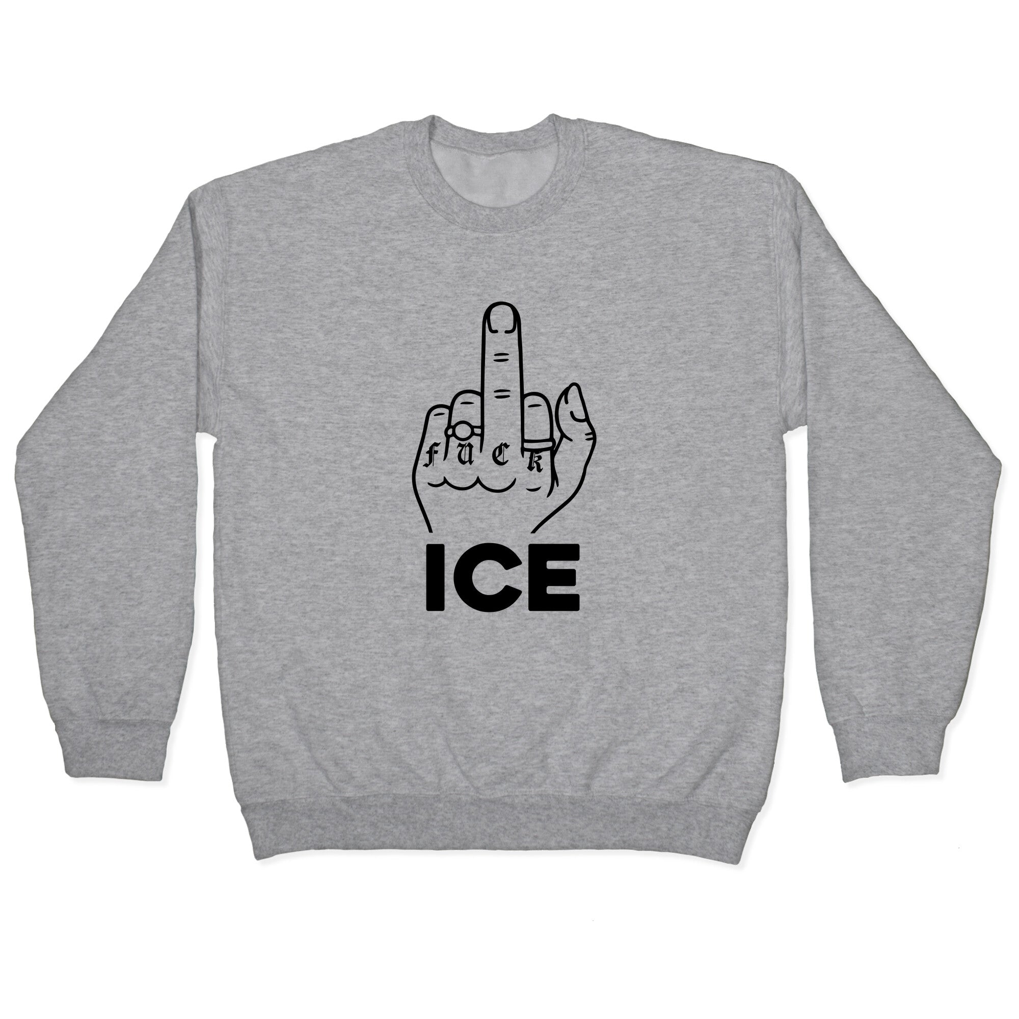 Fuck ICE Crewneck Sweatshirt