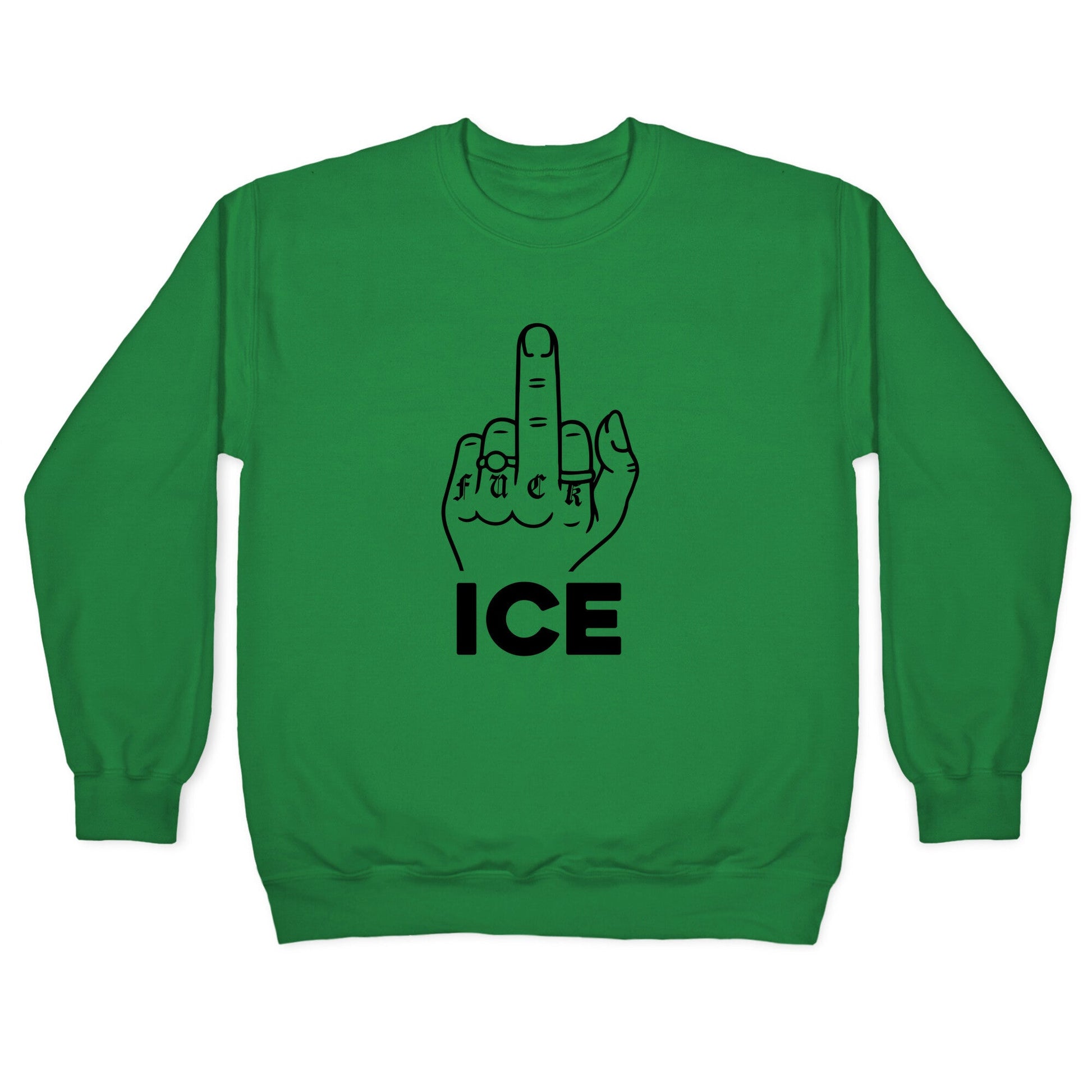Fuck ICE Crewneck Sweatshirt