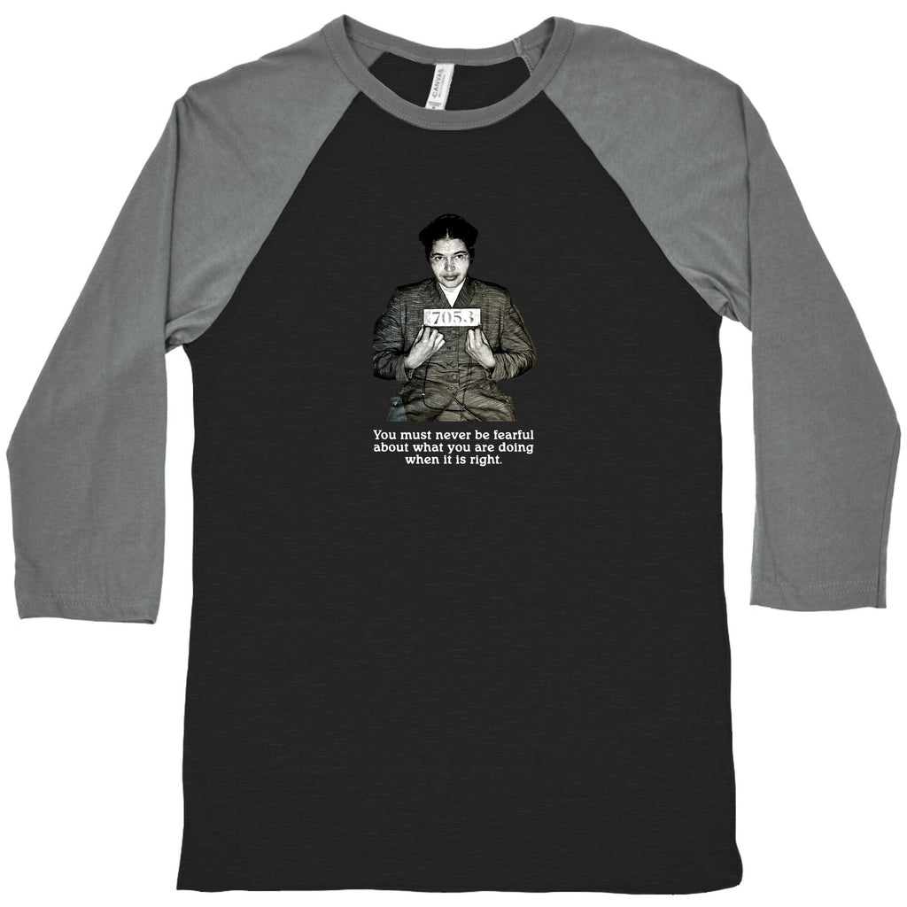 Rosa Parks Baseball Tee