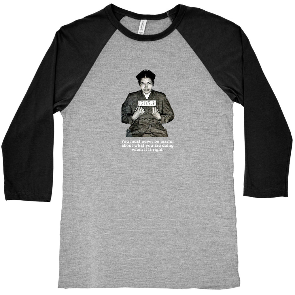 Rosa Parks Baseball Tee