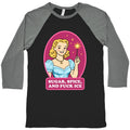 Sugar, Spice, And Fuck ICE Baseball Tee