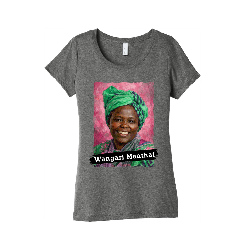 Wangari Maathai Womens Triblend Tee