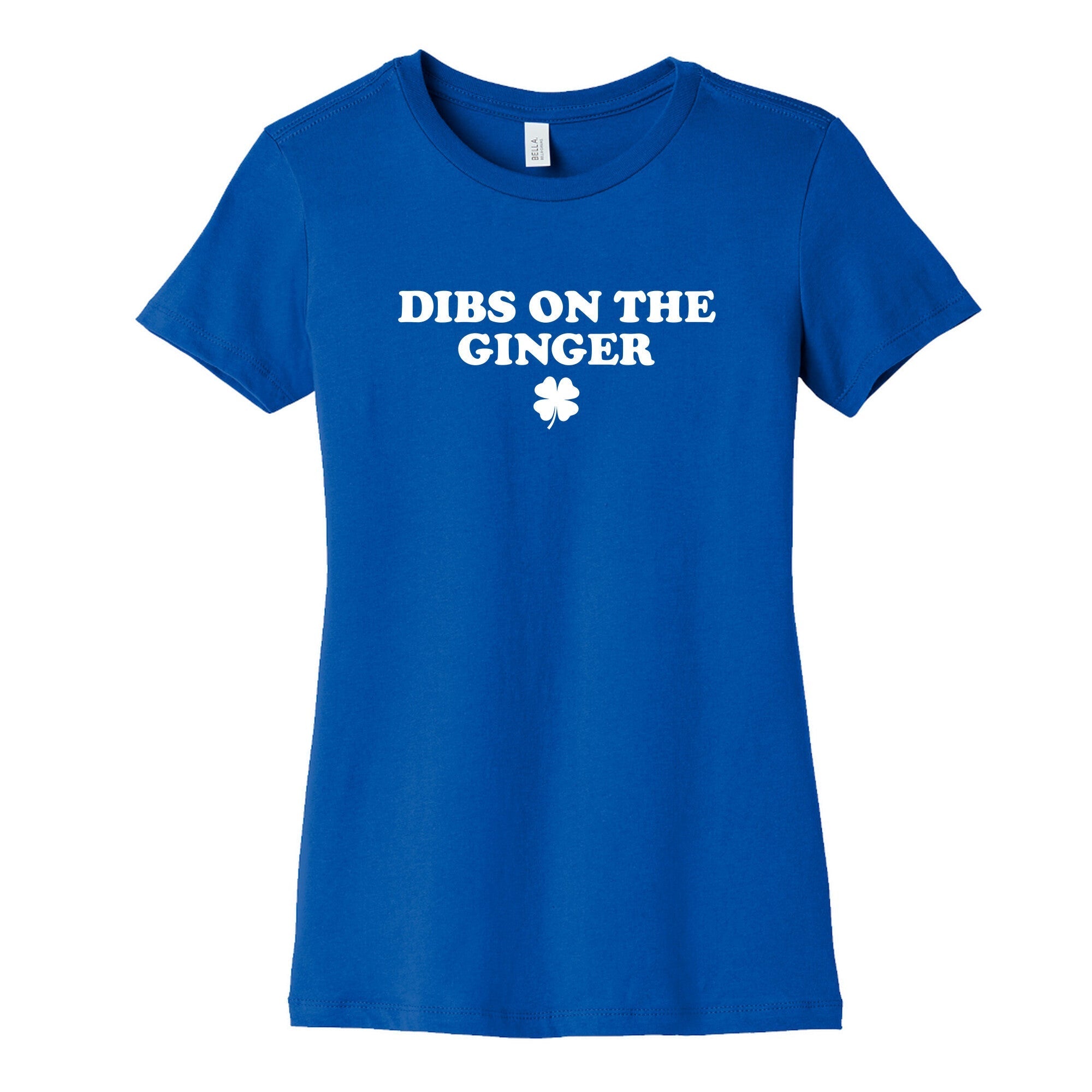 Dibs On The Ginger Womens Cotton Tee