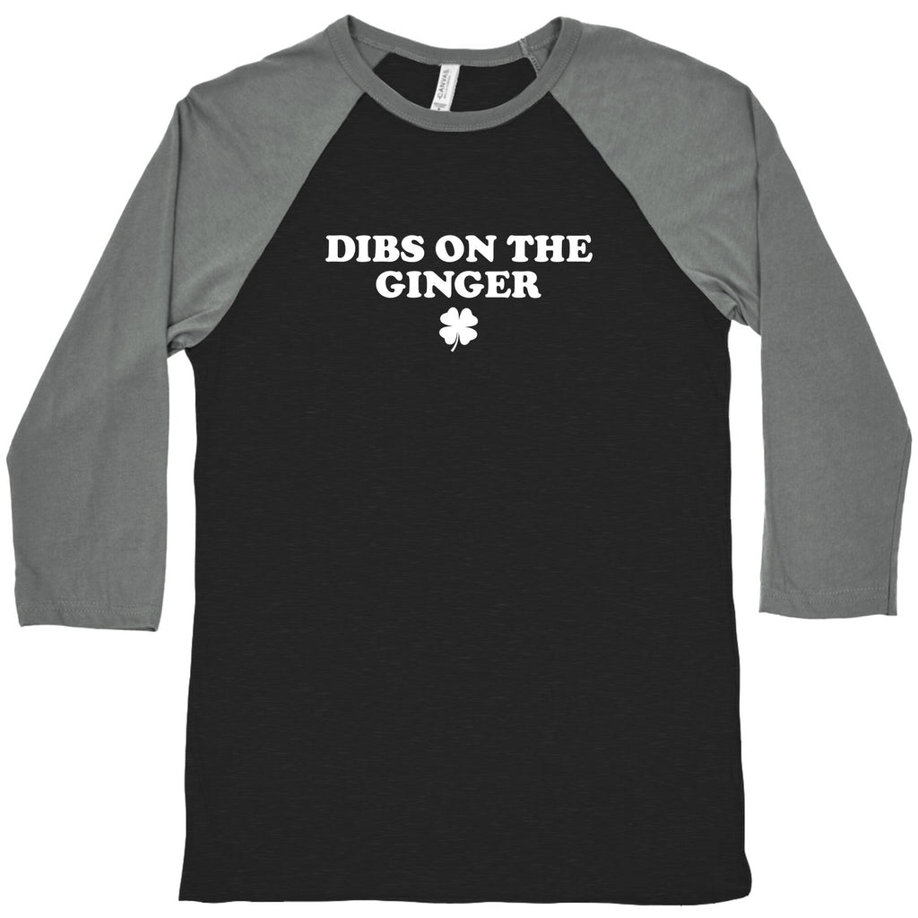 Dibs On The Ginger Baseball Tee