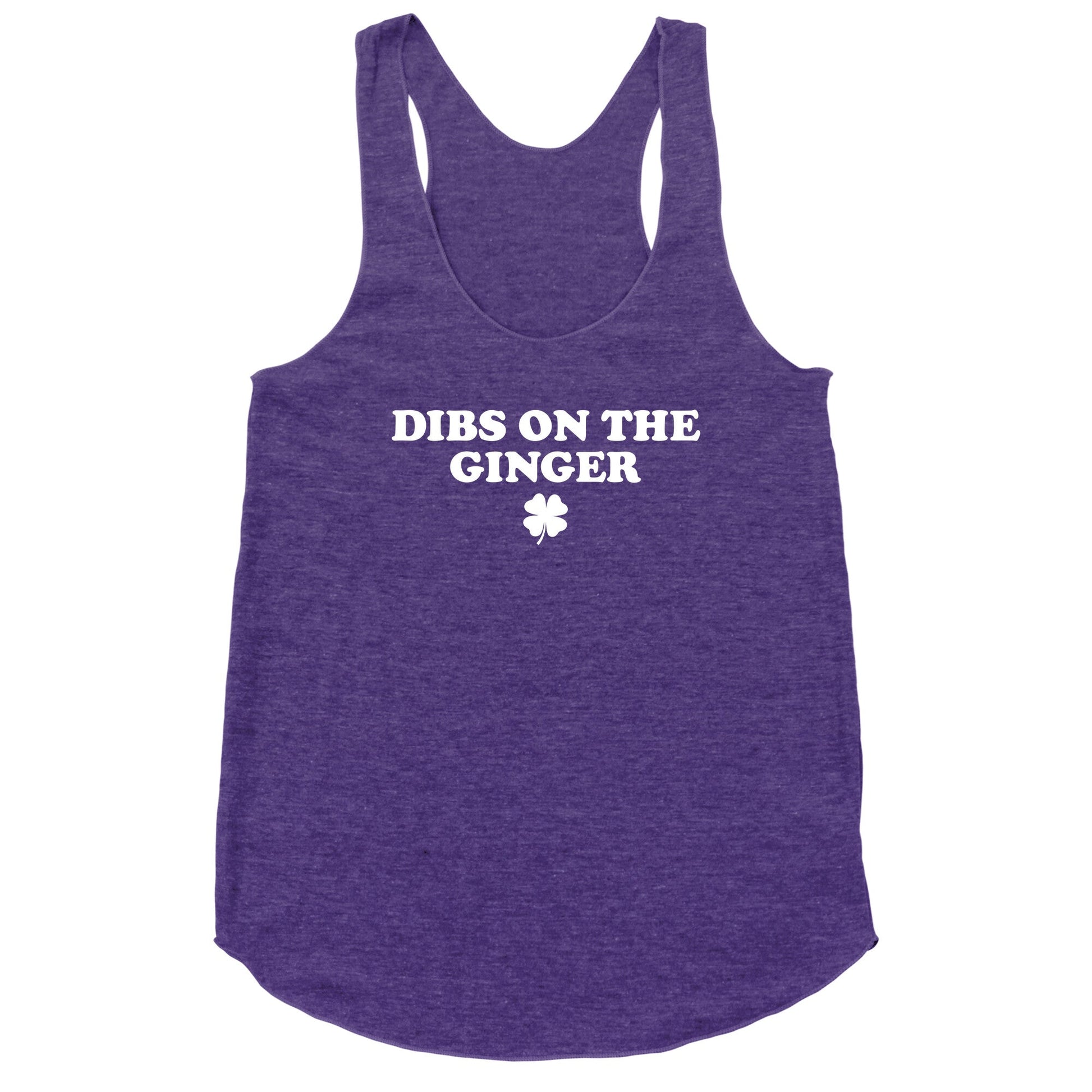 Dibs On The Ginger Racerback Tank