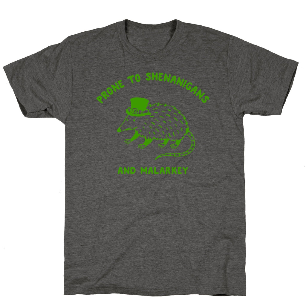 Shenanigans And Malarkey Unisex Triblend Tee