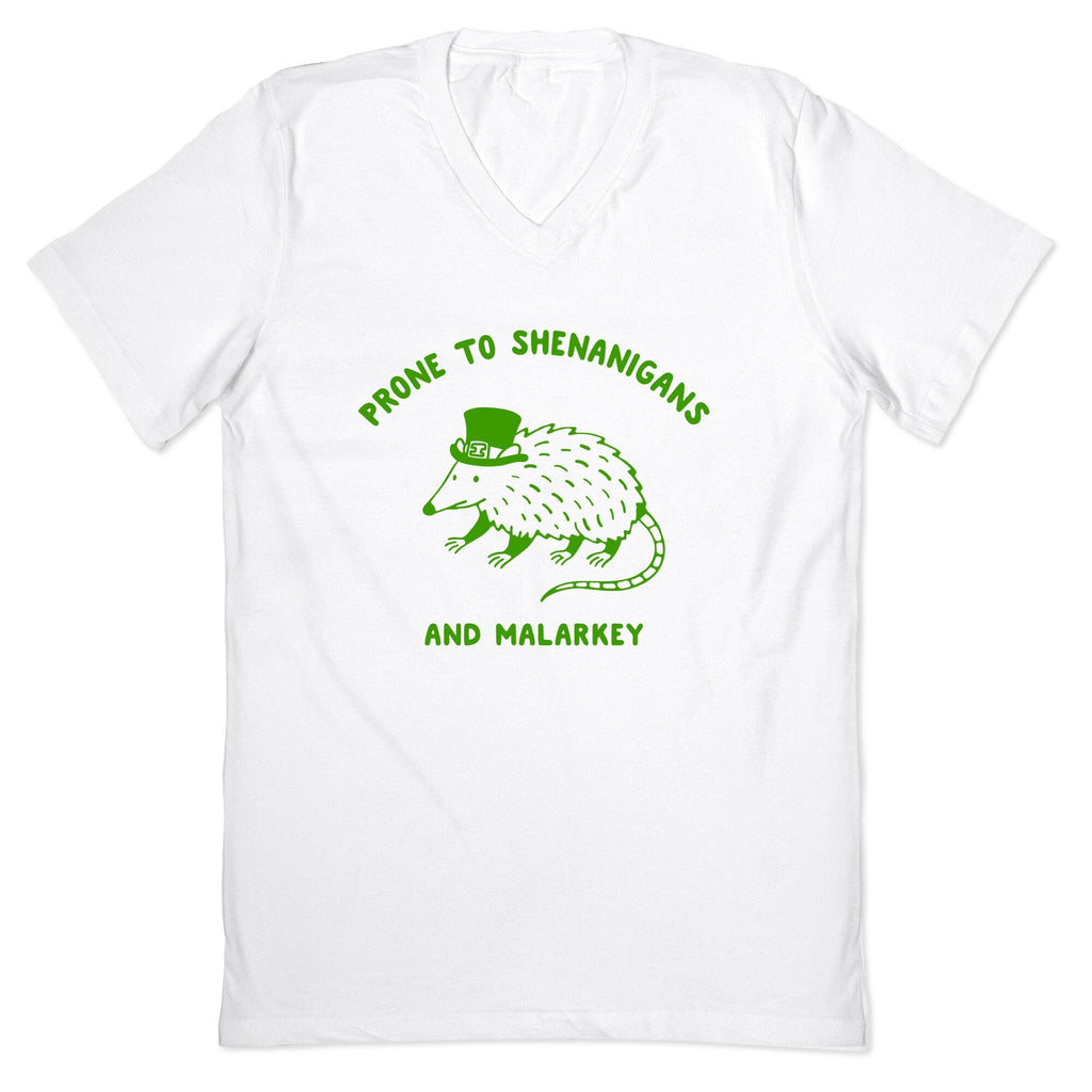 Shenanigans And Malarkey V-Neck