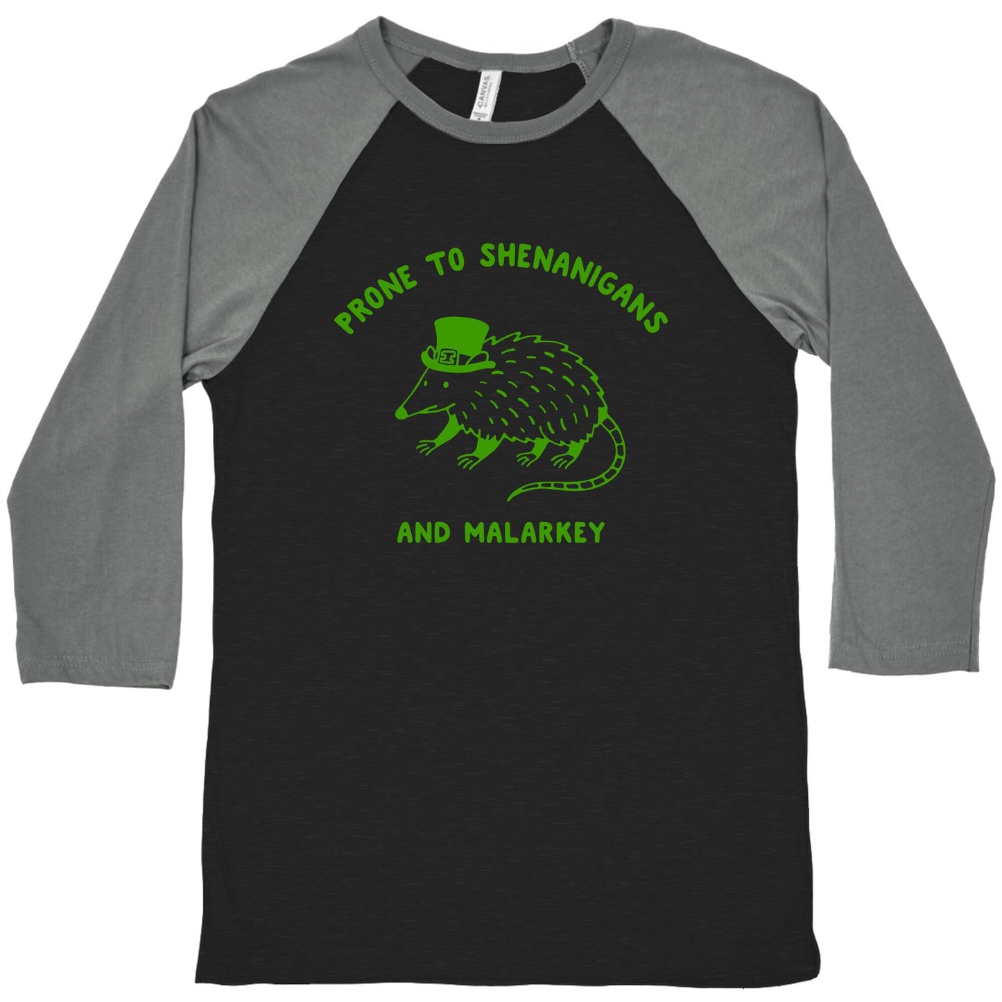 Shenanigans And Malarkey Baseball Tee