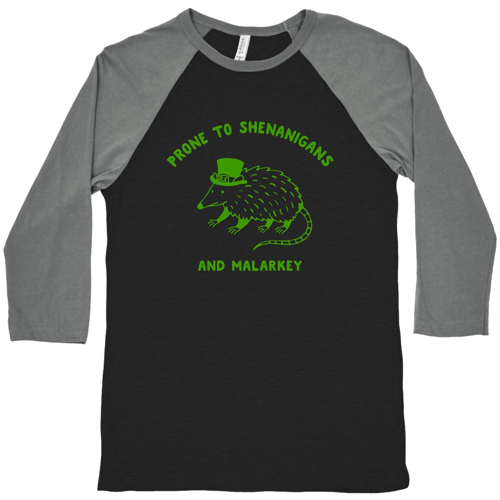 Shenanigans And Malarkey Baseball Tee