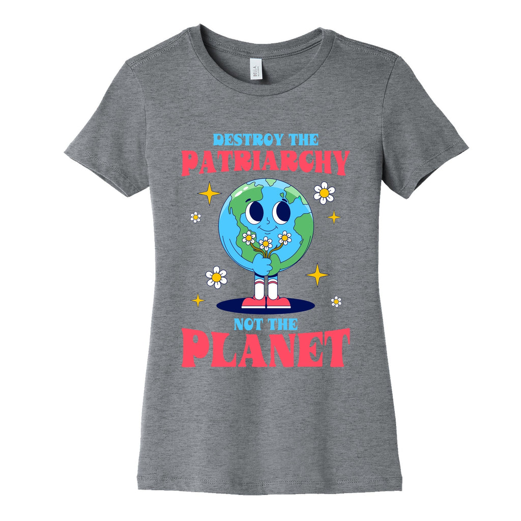 Destroy The Patriarchy Womens Cotton Tee
