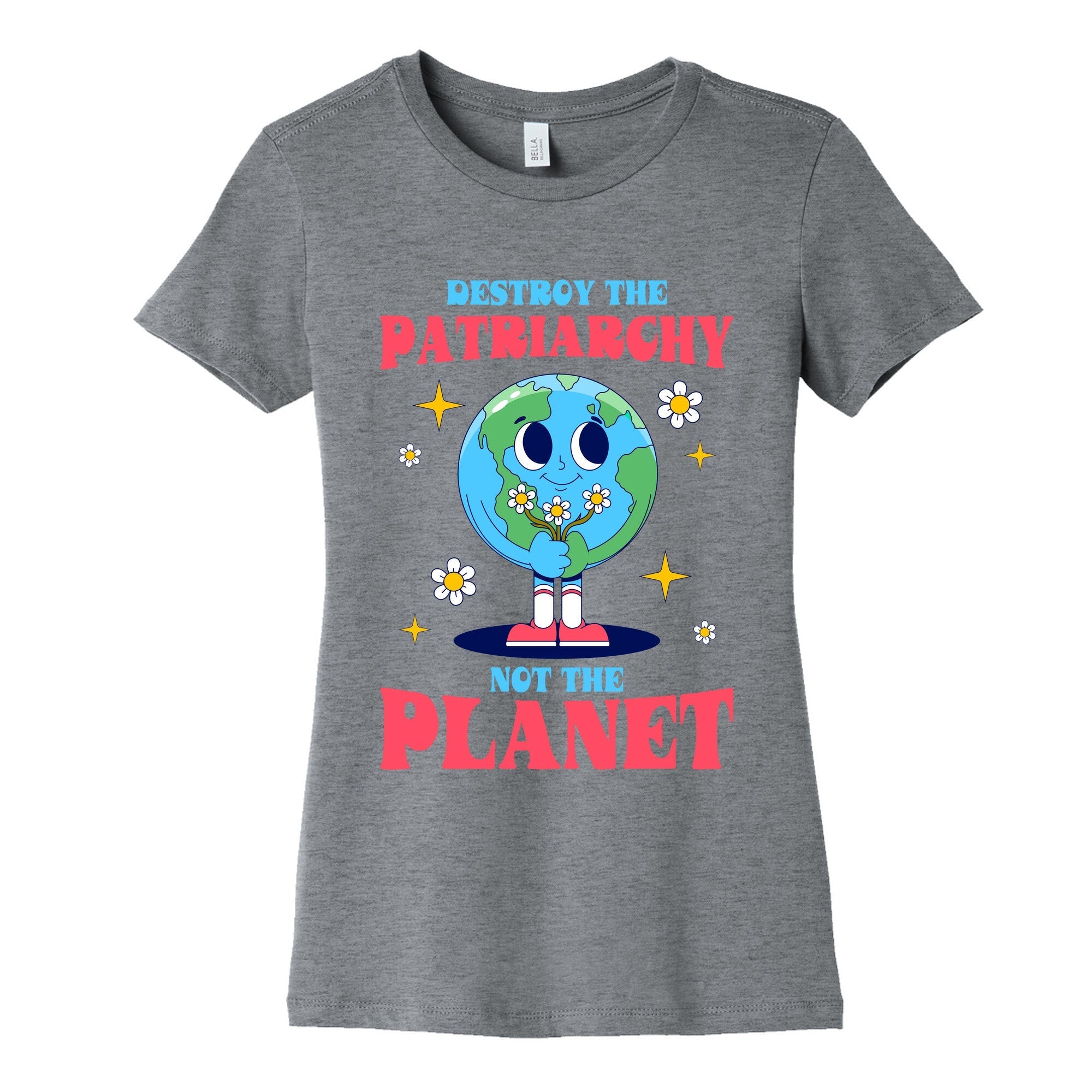 Destroy The Patriarchy Womens Cotton Tee