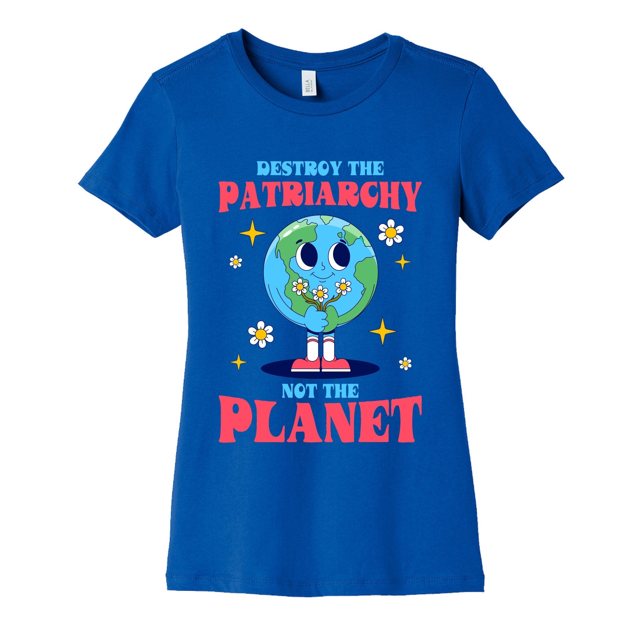 Destroy The Patriarchy Womens Cotton Tee