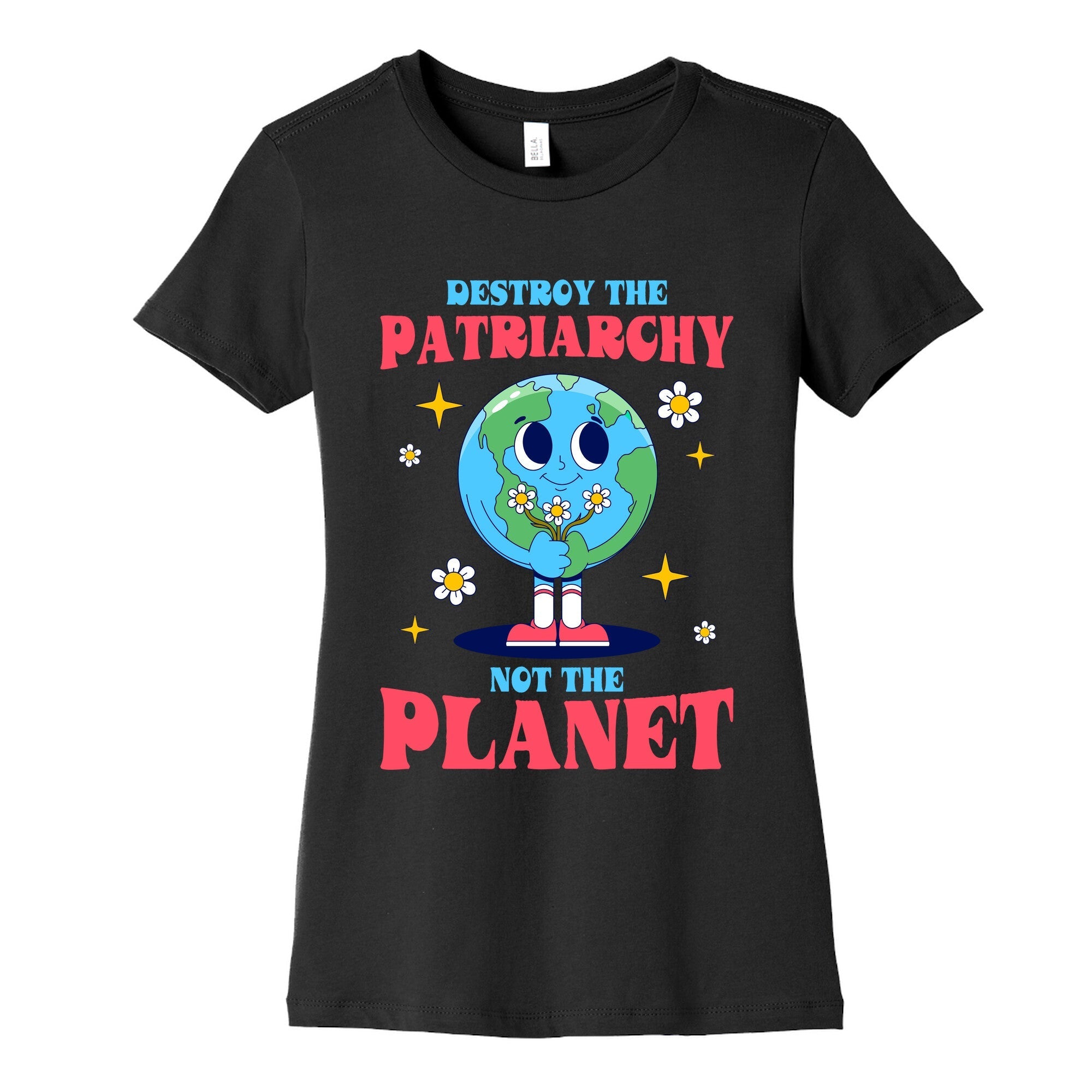 Destroy The Patriarchy Womens Cotton Tee