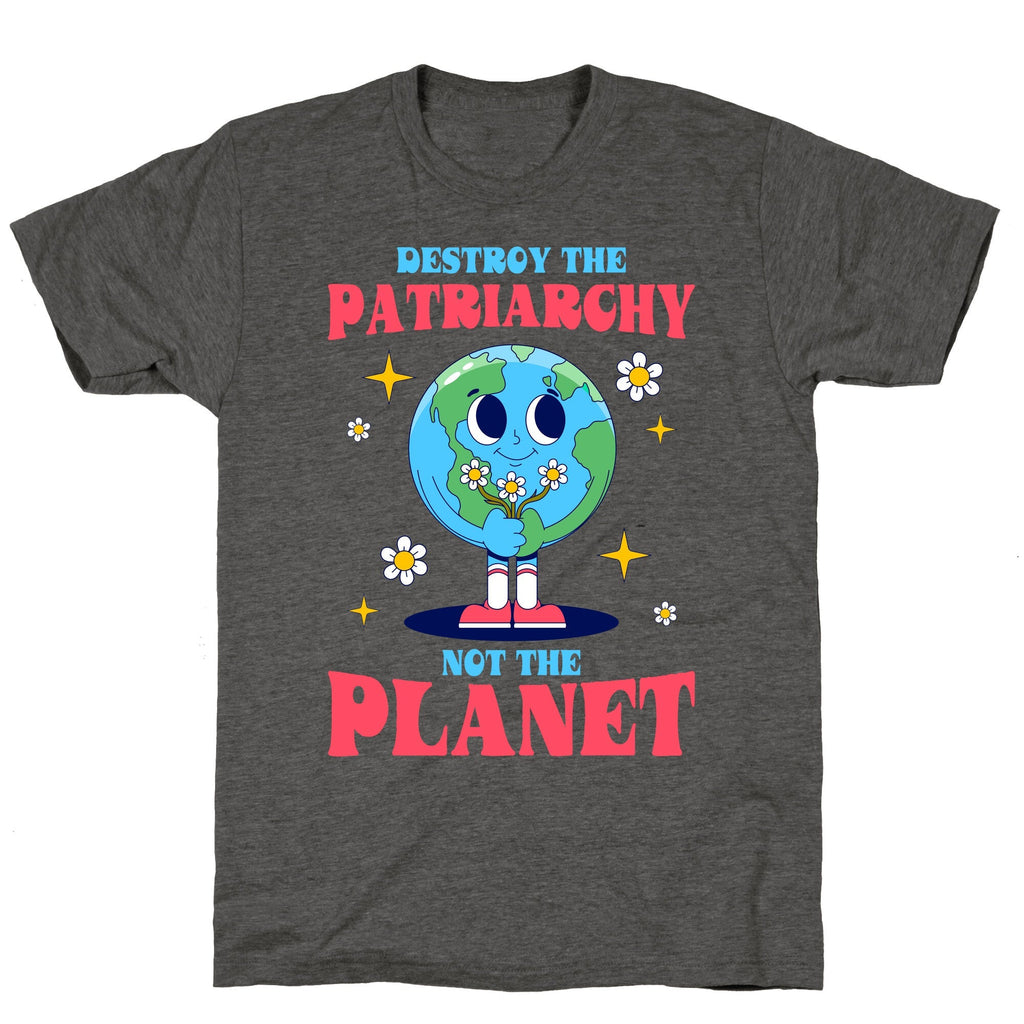 Destroy The Patriarchy Unisex Triblend Tee