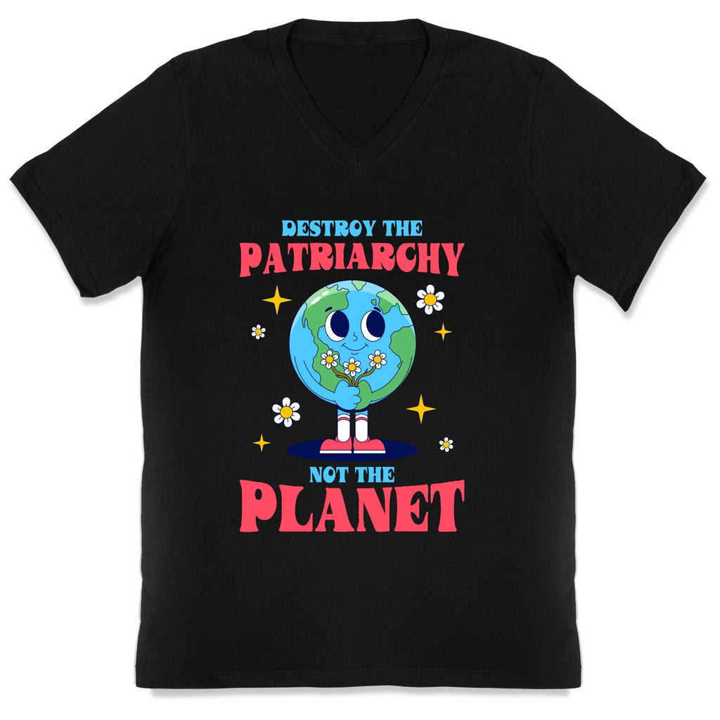 Destroy The Patriarchy V-Neck