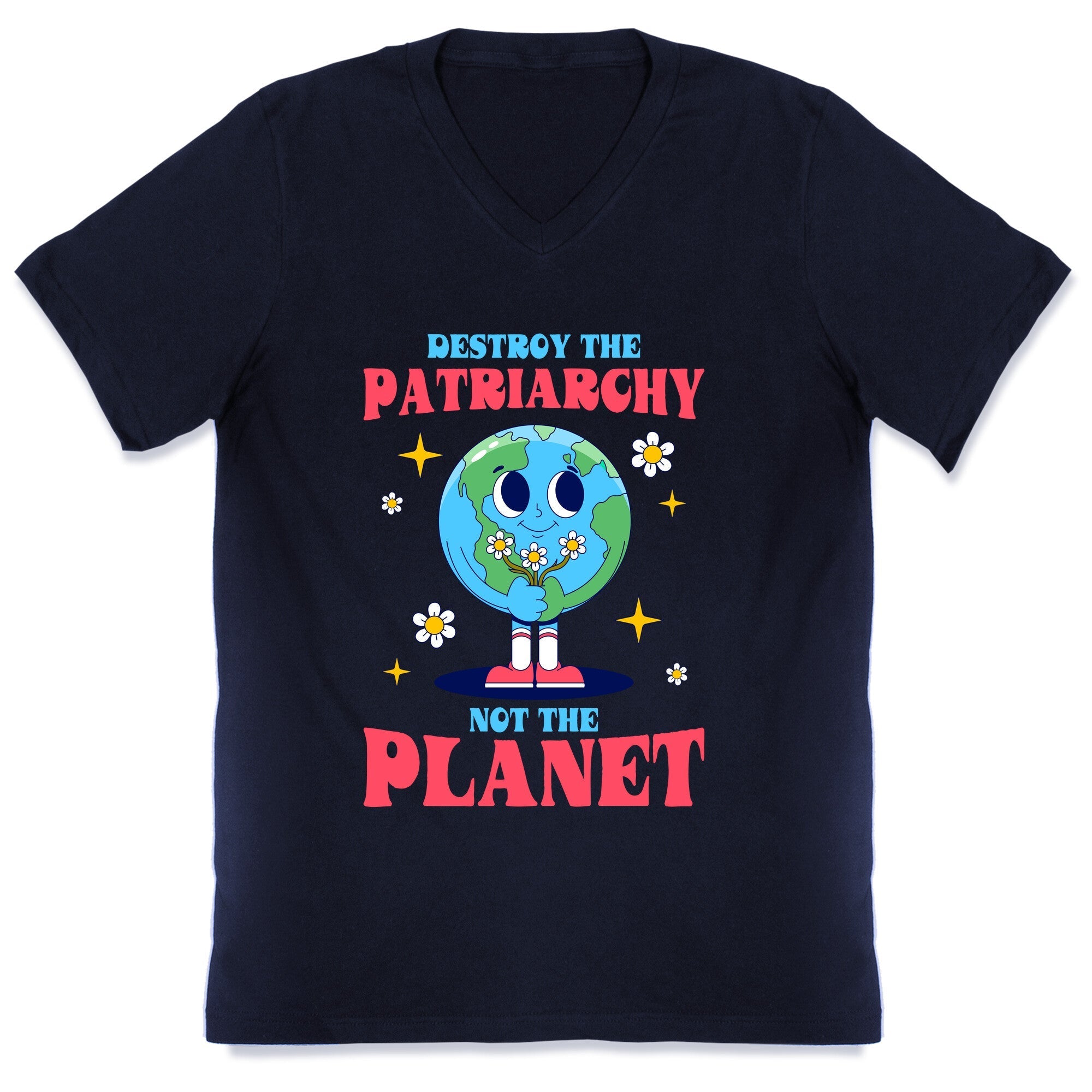 Destroy The Patriarchy V-Neck