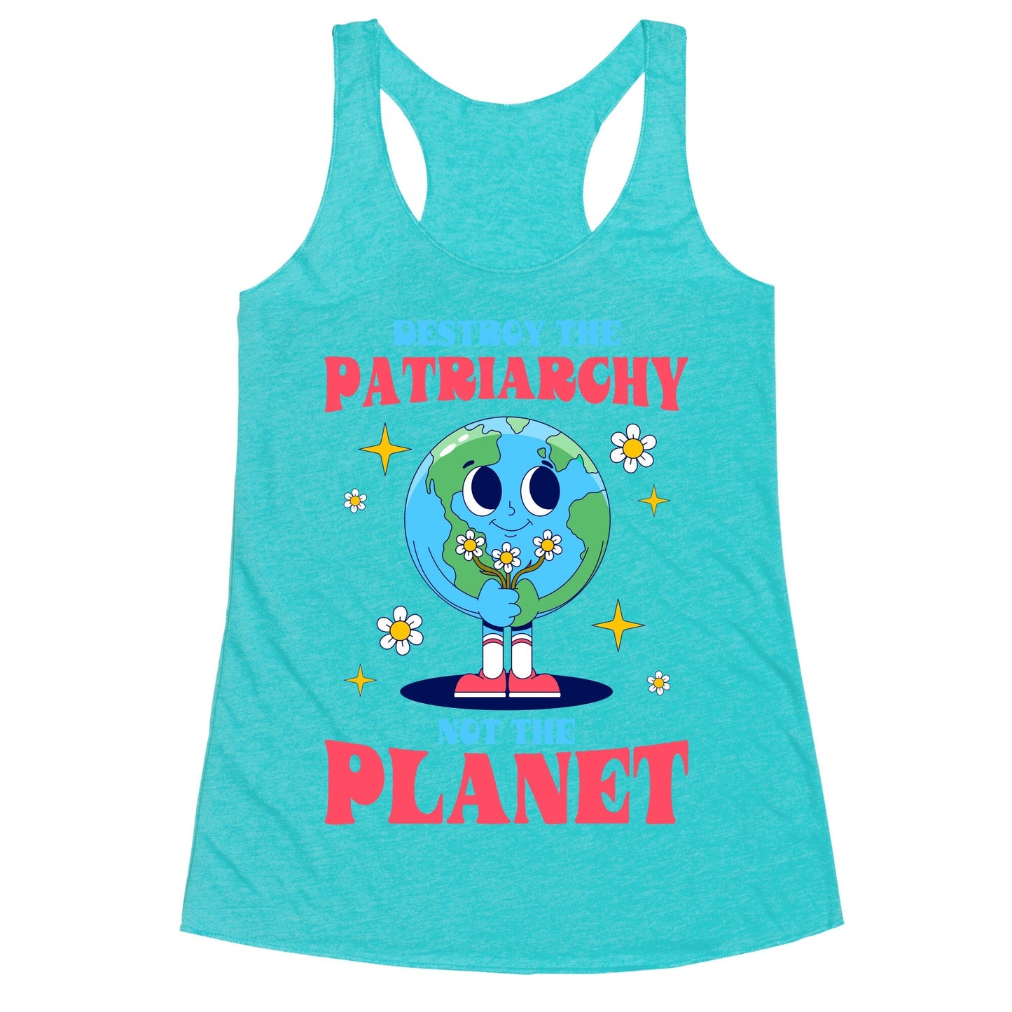 Destroy The Patriarchy Racerback Tank