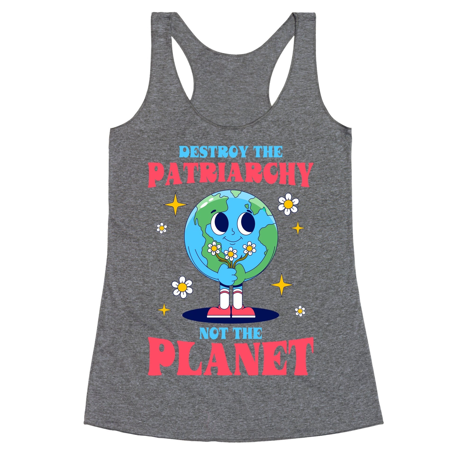 Destroy The Patriarchy Racerback Tank