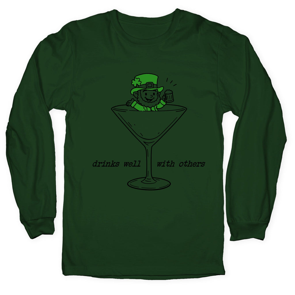 Drinks Well With Others Longsleeve Tee