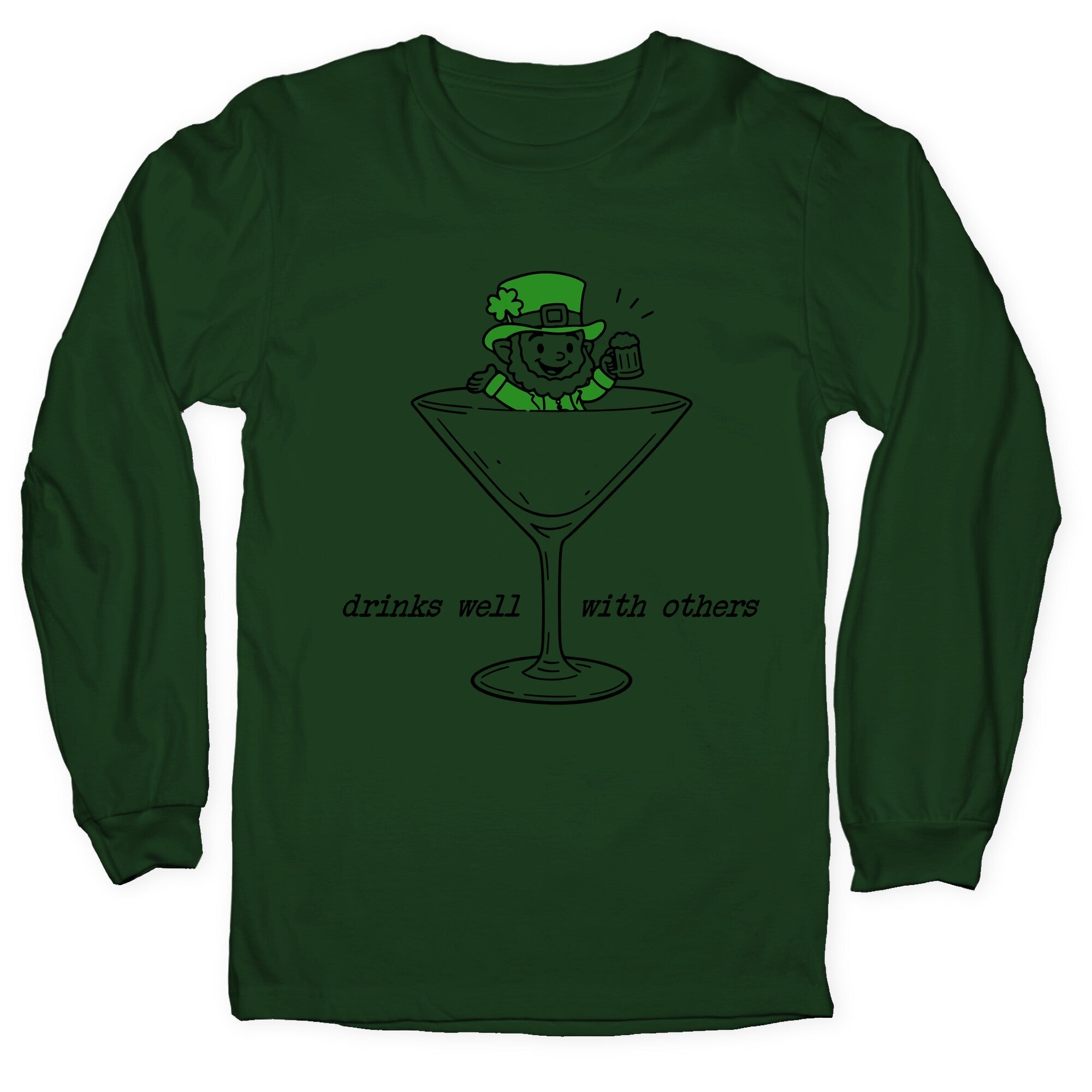 Drinks Well With Others Longsleeve Tee