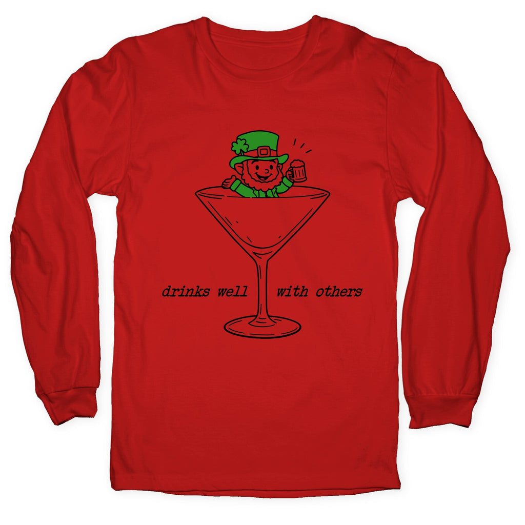 Drinks Well With Others Longsleeve Tee