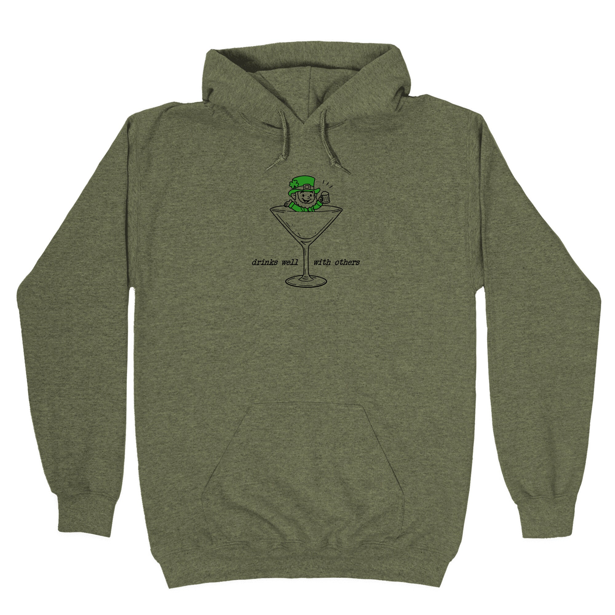 Drinks Well With Others Hoodie