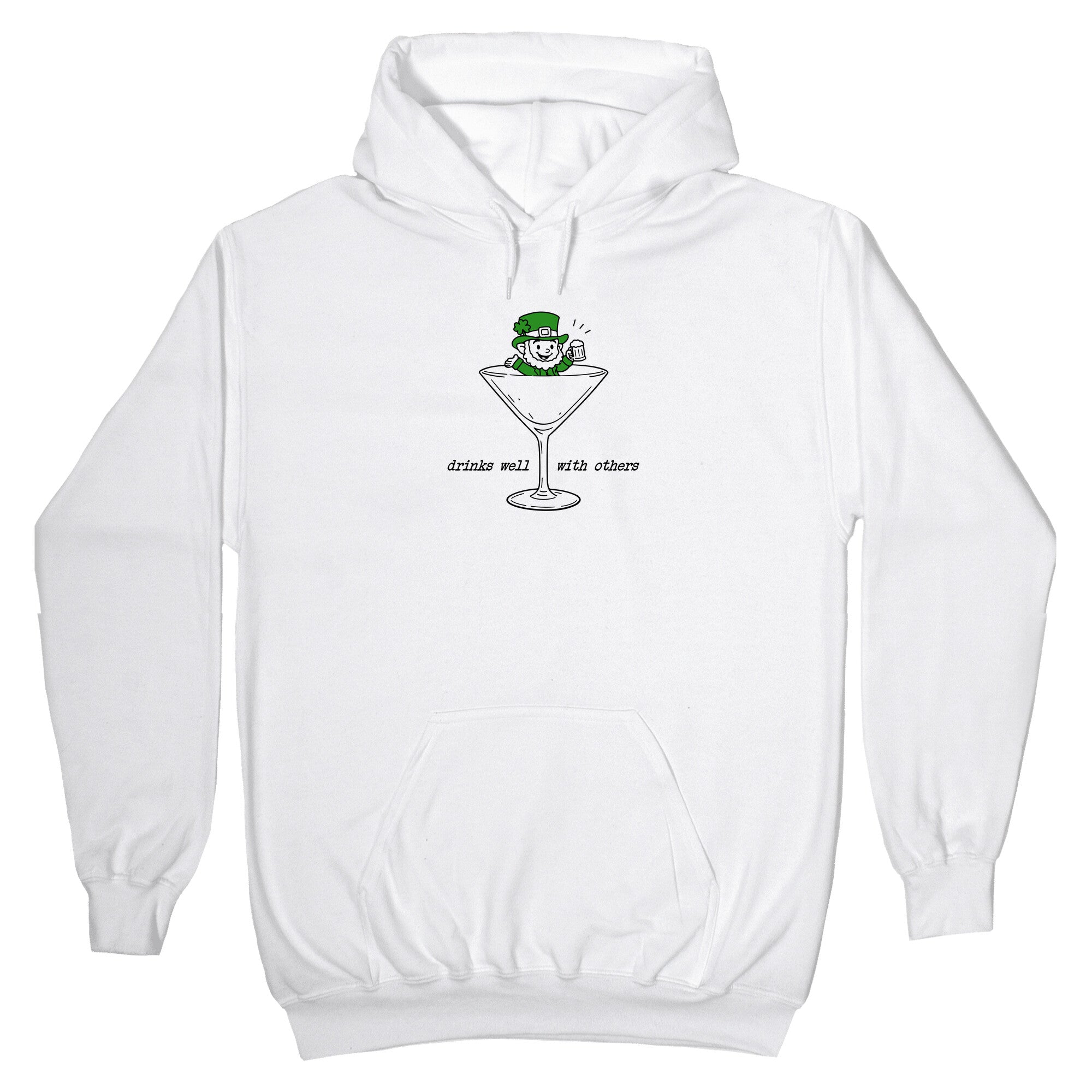 Drinks Well With Others Hoodie
