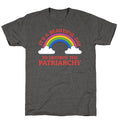 Beautiful Day To Destroy The Patriarchy Unisex Triblend Tee