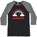 Beautiful Day To Destroy The Patriarchy Baseball Tee
