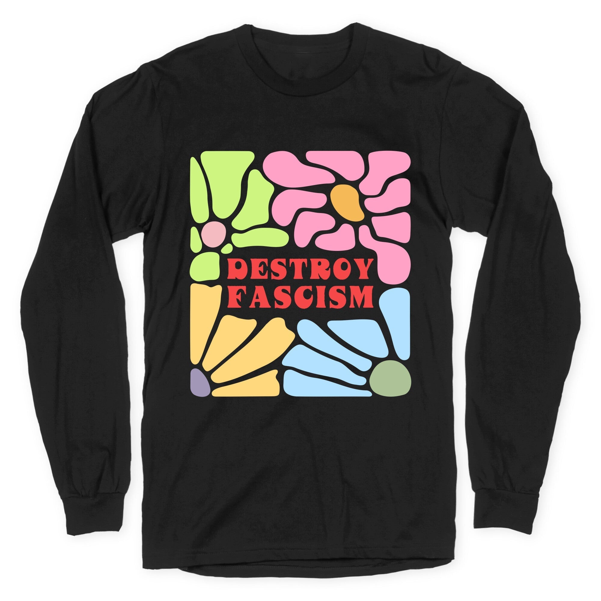 Destroy Fascism Longsleeve Tee
