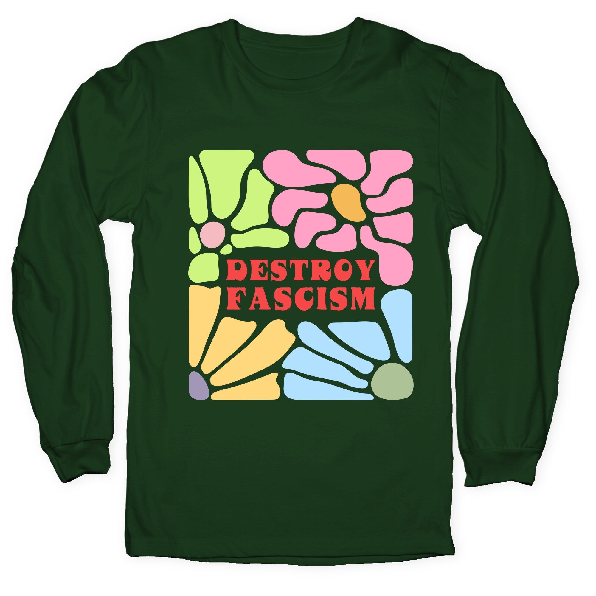 Destroy Fascism Longsleeve Tee