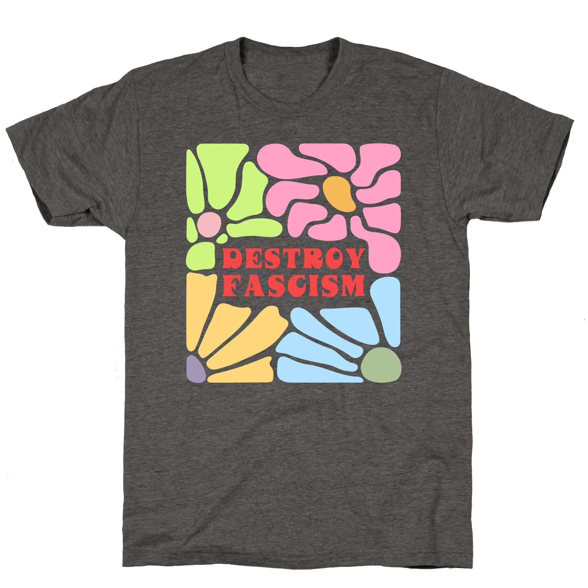 Destroy Fascism Unisex Triblend Tee