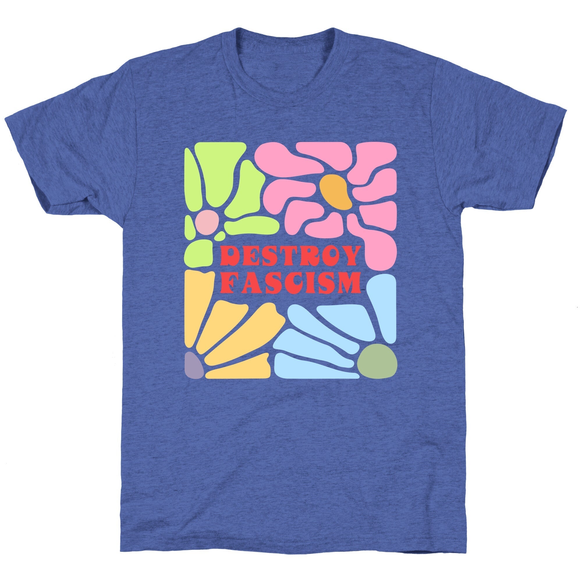 Destroy Fascism Unisex Triblend Tee