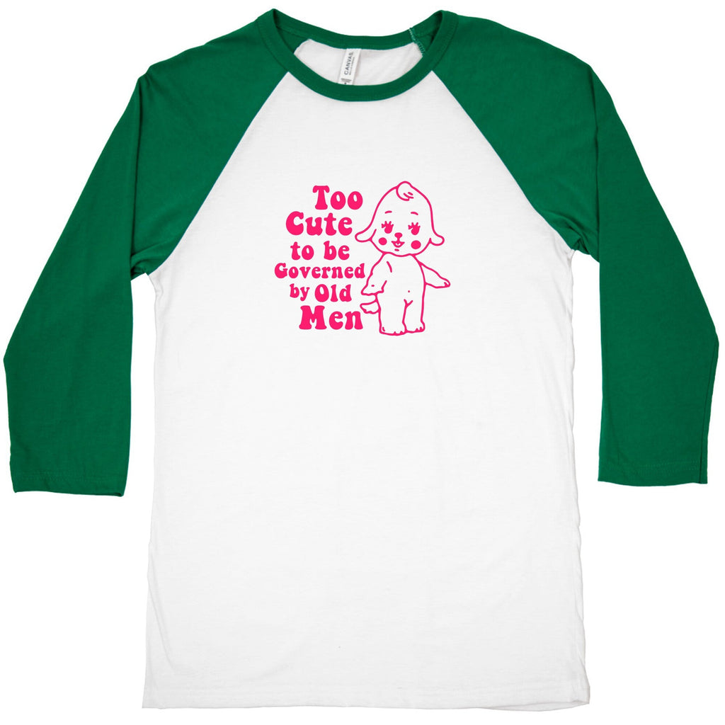 Too Cute Baseball Tee