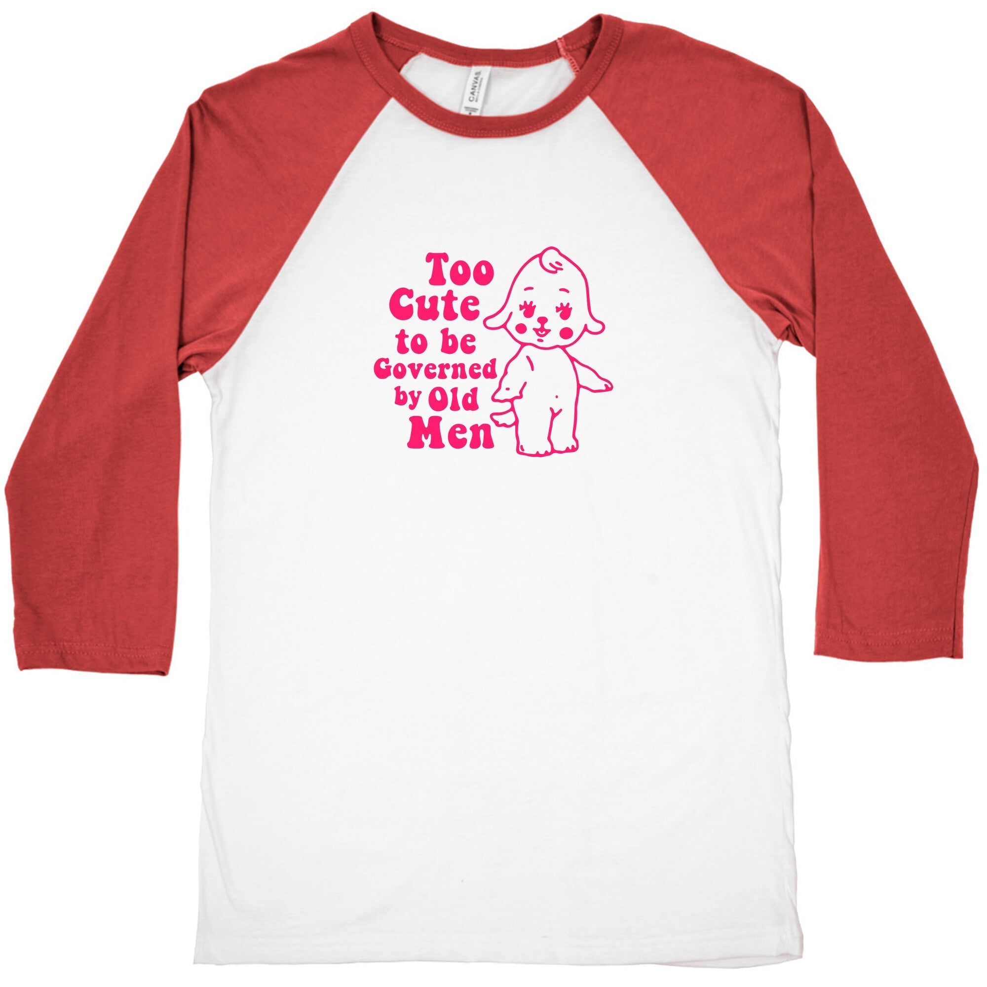 Too Cute Baseball Tee
