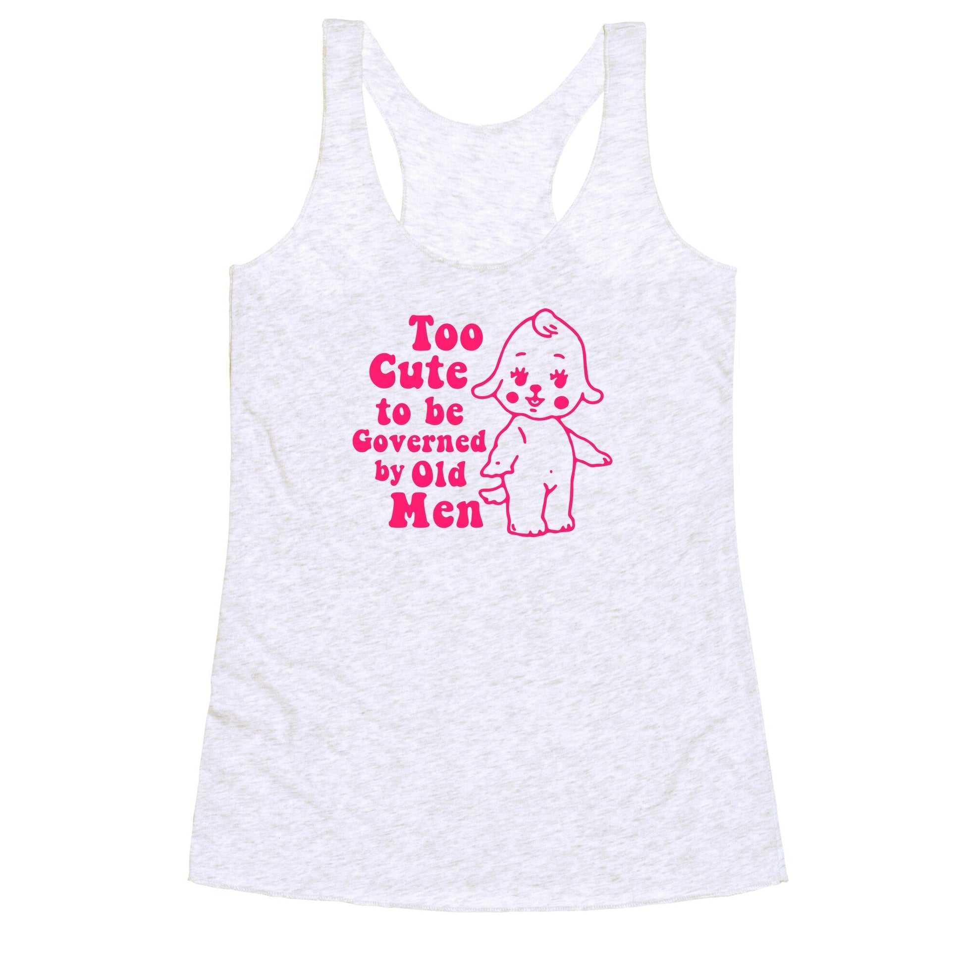 Too Cute Racerback Tank