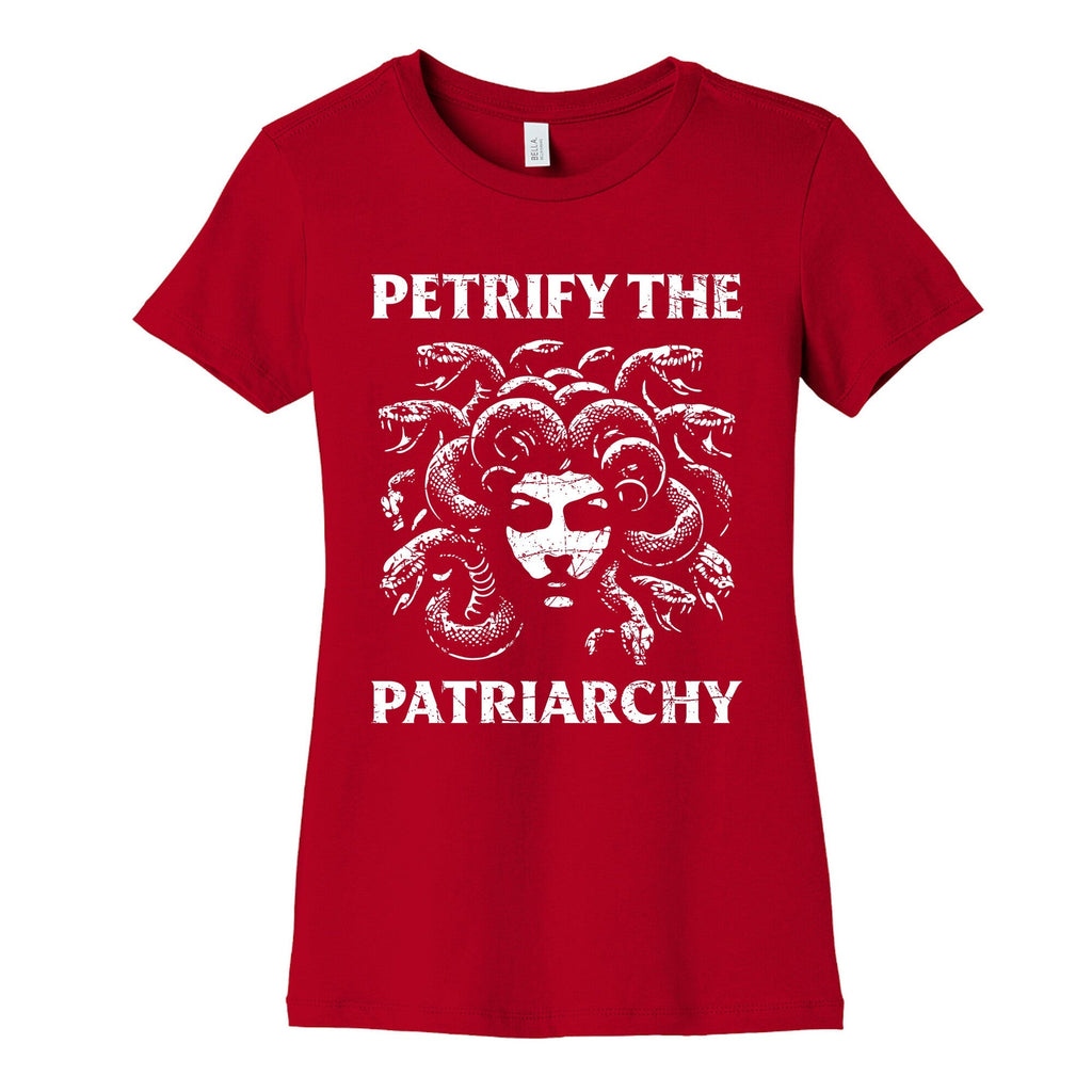 Petrify The Patriarchy Womens Cotton Tee