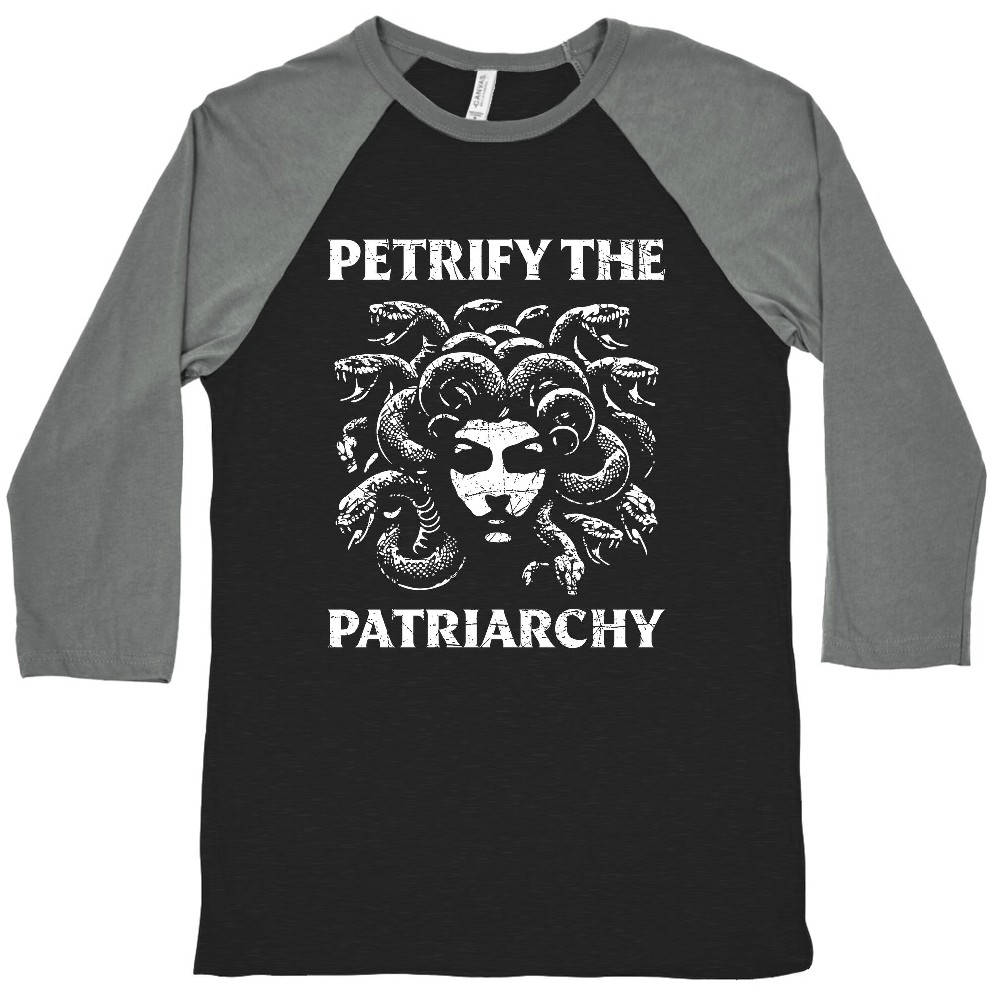 Petrify The Patriarchy Baseball Tee