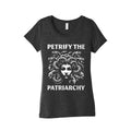 Petrify The Patriarchy Womens Triblend Tee