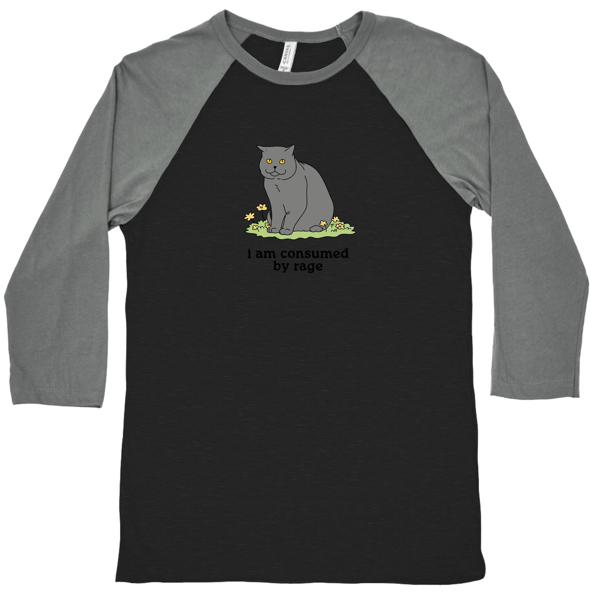 Consumed By Rage Baseball Tee