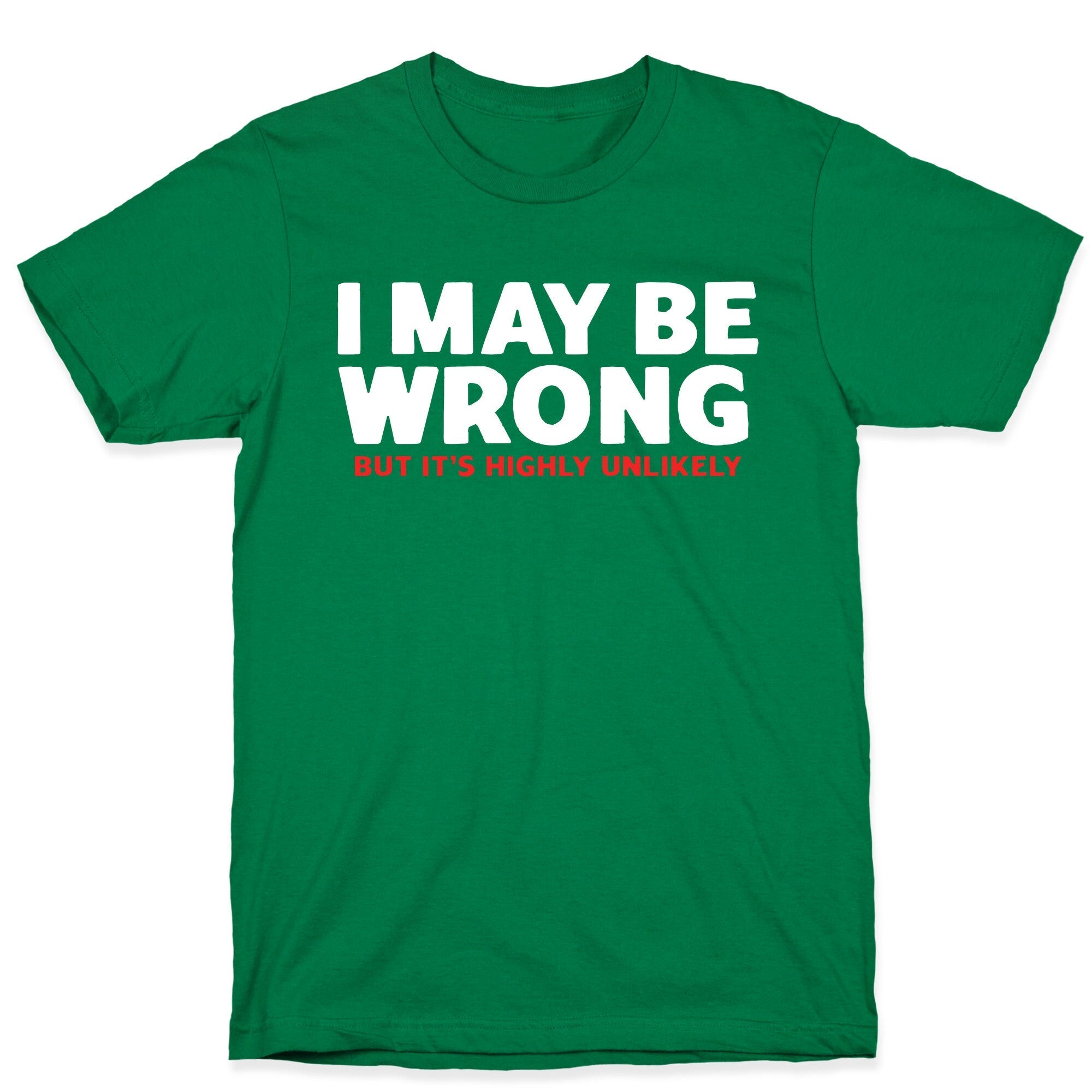 I May Be Wrong T-Shirt