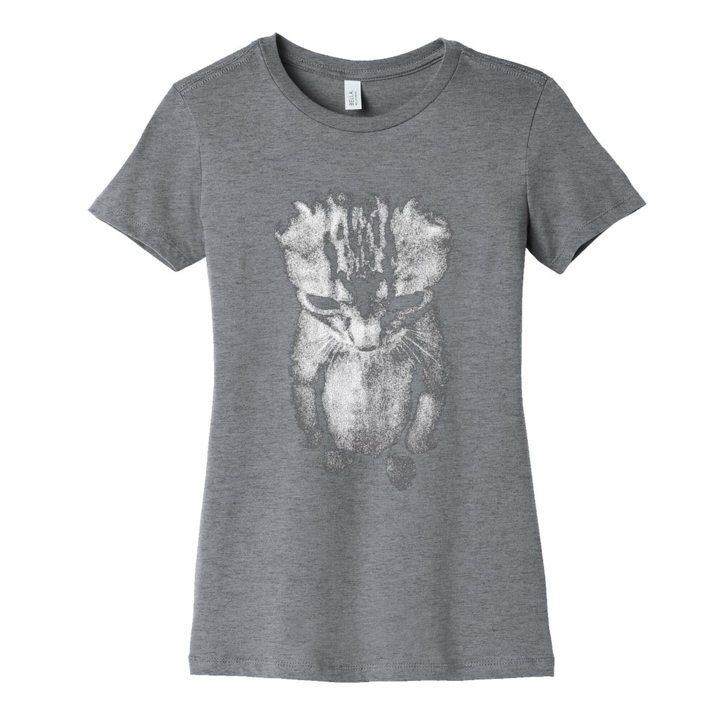Sad Little Cat Womens Cotton Tee
