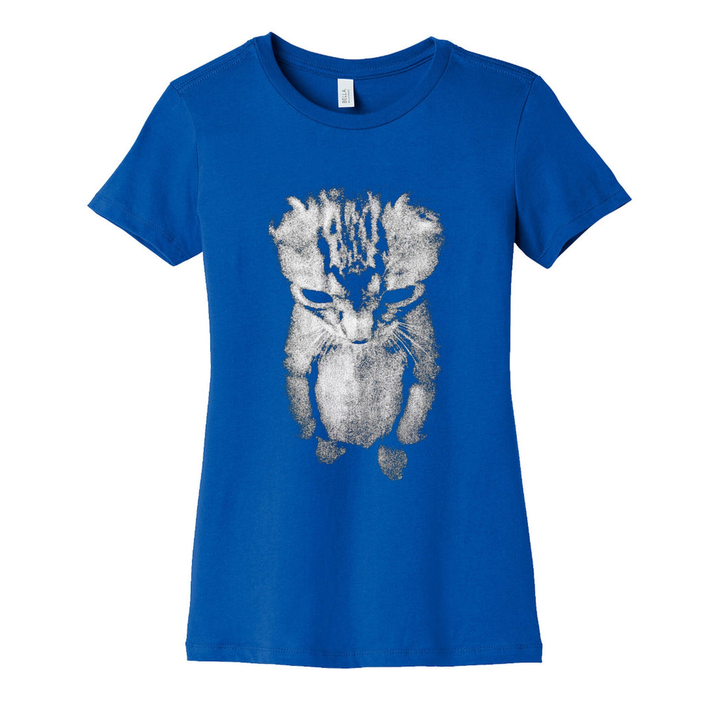 Sad Little Cat Womens Cotton Tee