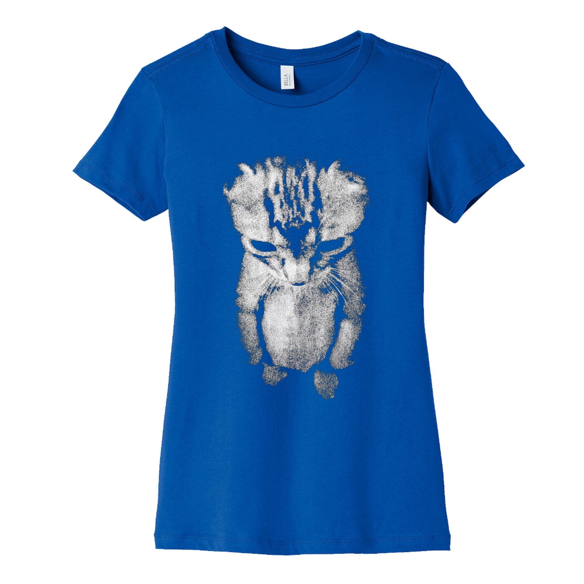 Sad Little Cat Womens Cotton Tee