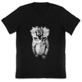 Sad Little Cat V-Neck
