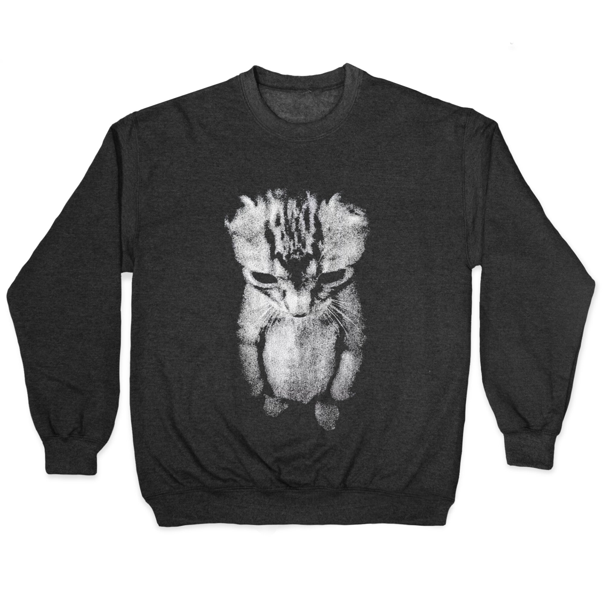 Sad Little Cat Crewneck Sweatshirt