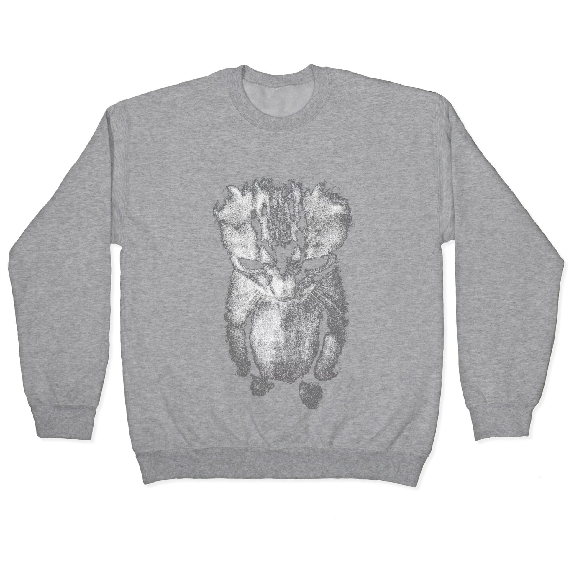 Sad Little Cat Crewneck Sweatshirt