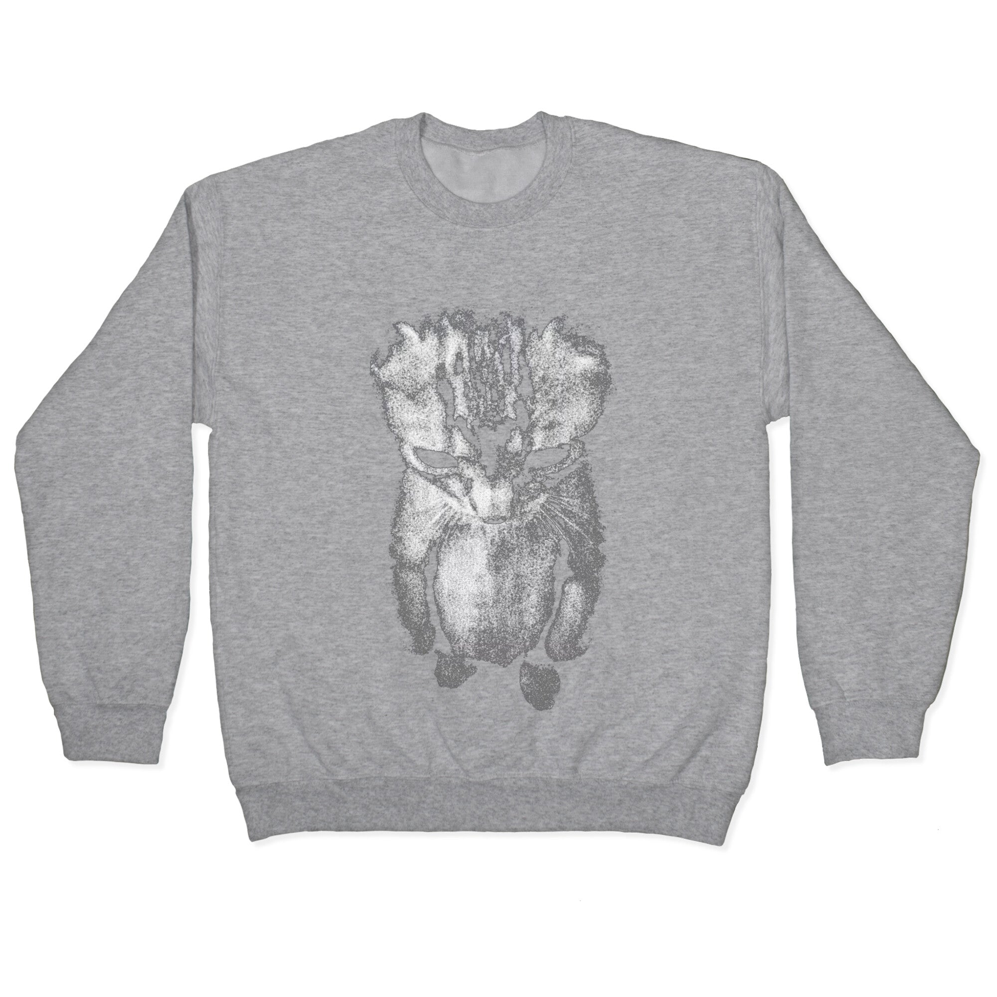 Sad Little Cat Crewneck Sweatshirt