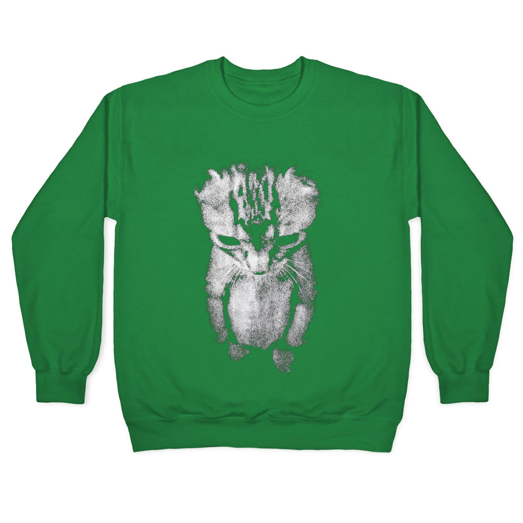 Sad Little Cat Crewneck Sweatshirt