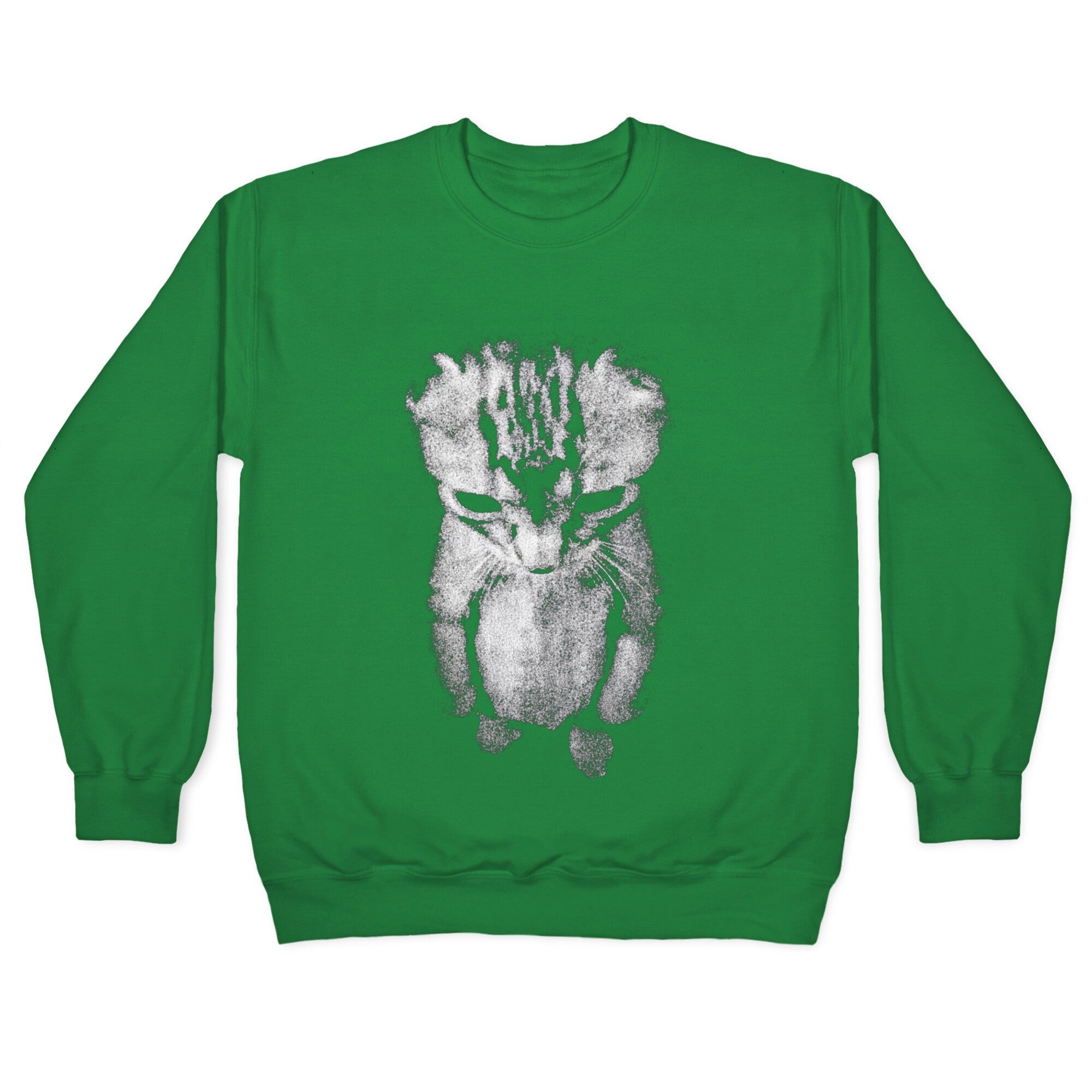 Sad Little Cat Crewneck Sweatshirt